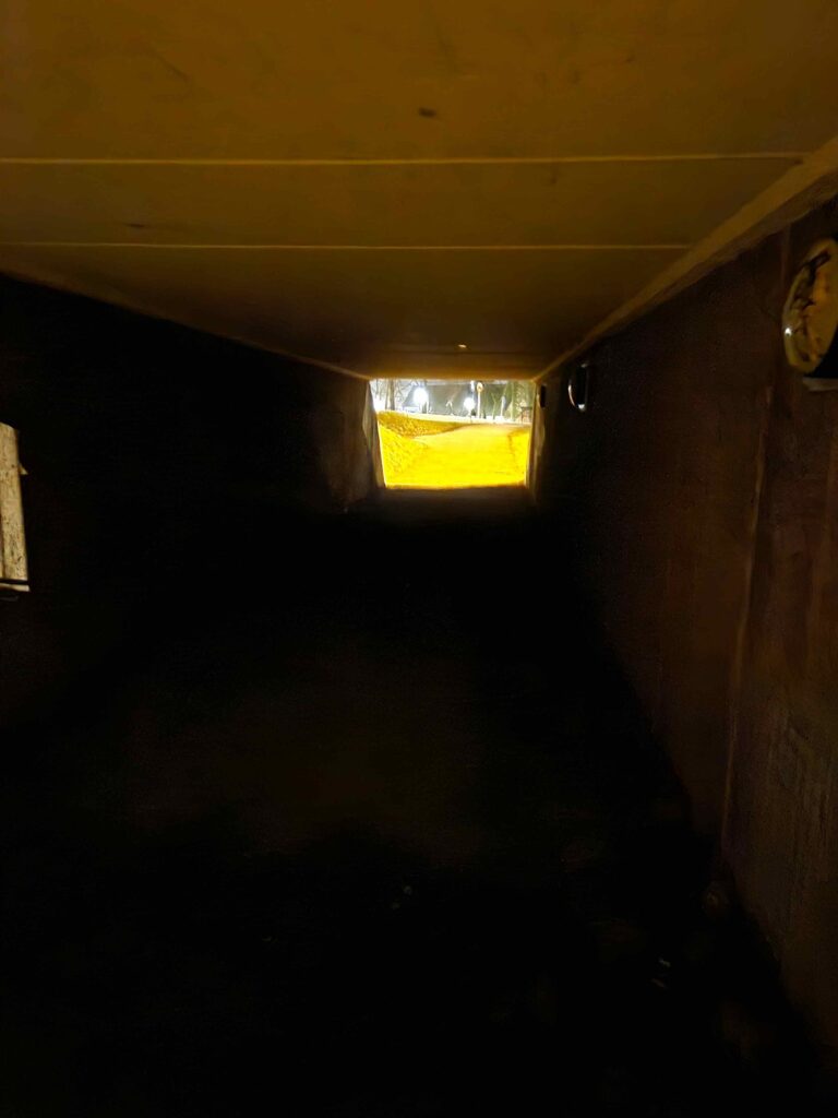 Släckta lampor i gångtunnel vid Glumslövs Skola felet är åtgärdat av landskrona stad.